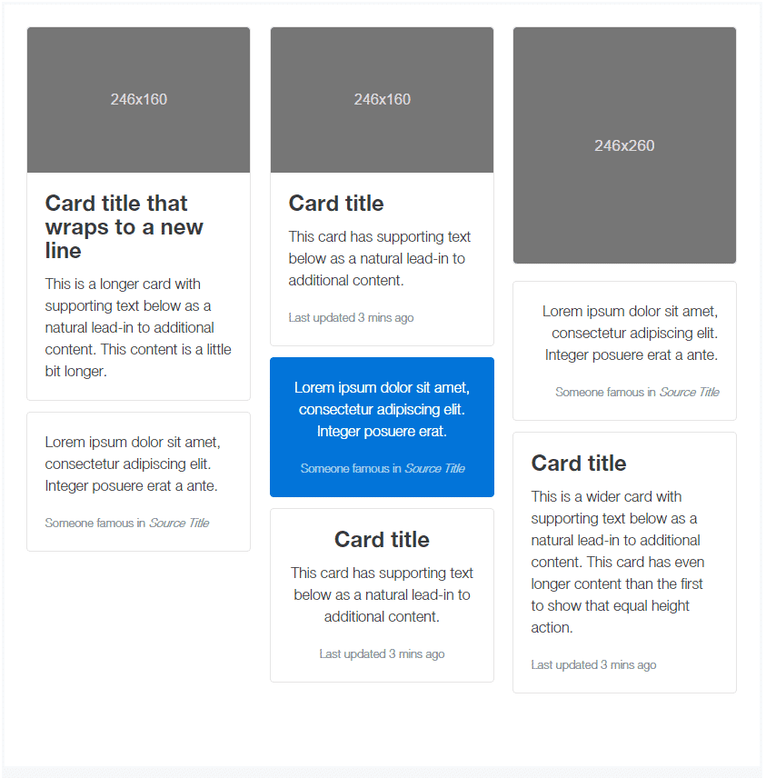 bootstrap-cards