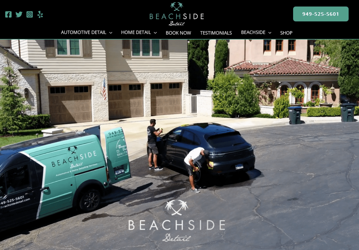 beachside detail